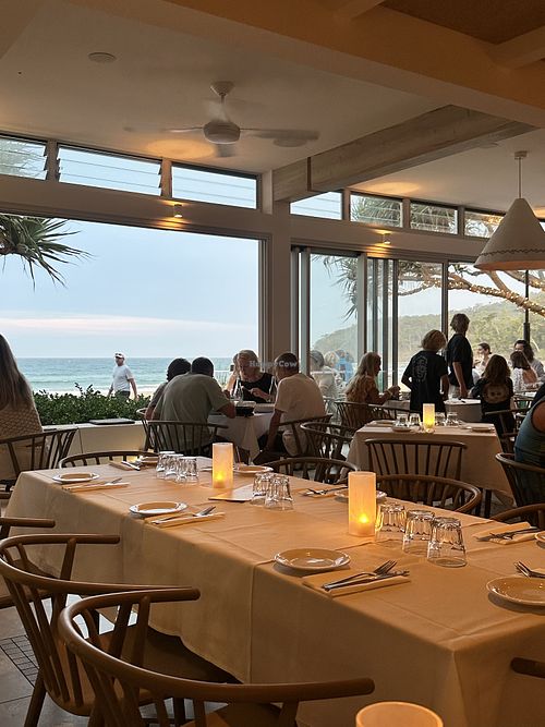 Beautiful view   at Bistro C in Noosa Heads