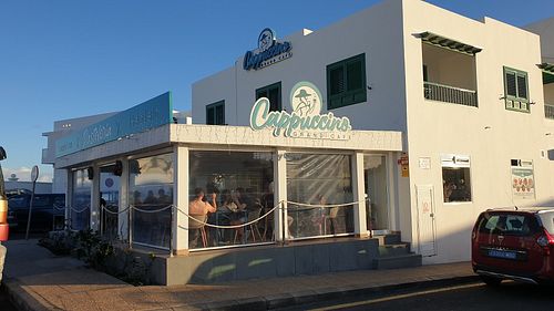  at Cappuccino Grand Cafe in Lanzarote