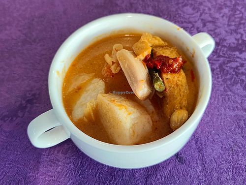 lontong with sayur lodeh at Celestial's Food in Batam