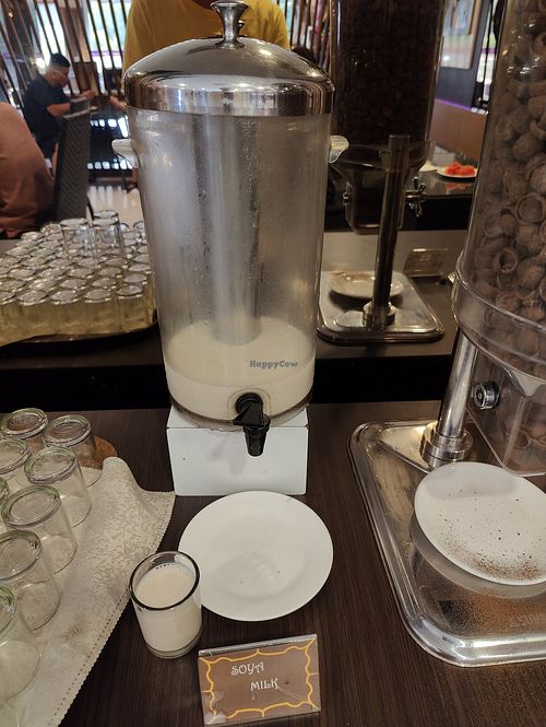 Soya milk at Celestial's Food in Batam