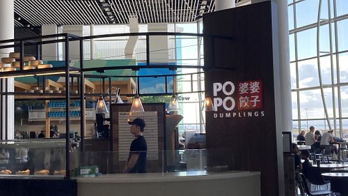 You can’t miss it in the middle of the room #Veganuary at AKL - Po Po Dumplings in Auckland