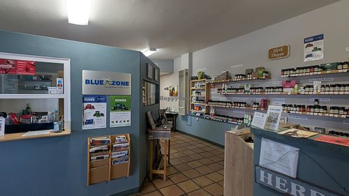 Inside at Blue Zone in Espanola