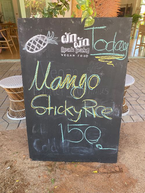  at Pak Pak Vegan Food in Trat