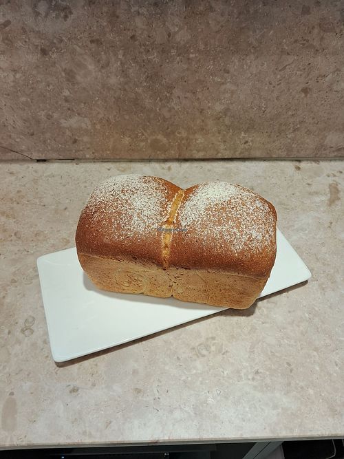  at kim yu il's rice bread bakery in Busan