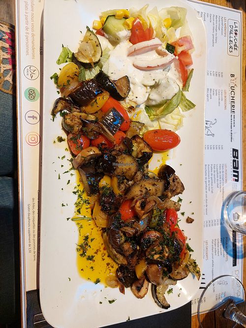 Poêlée de légumes at La bouchée d'ailleurs in Verviers