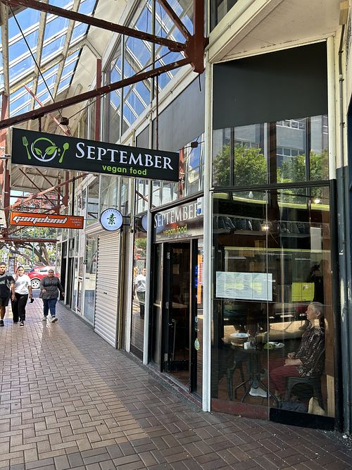 Exterior   at September Vegan Food in Wellington