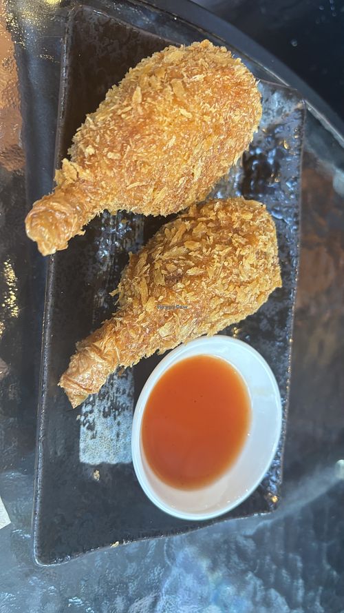 “KFC” drumsticks  at September Vegan Food in Wellington