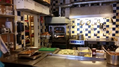 kitchen area at Seyhmus in Stockholm