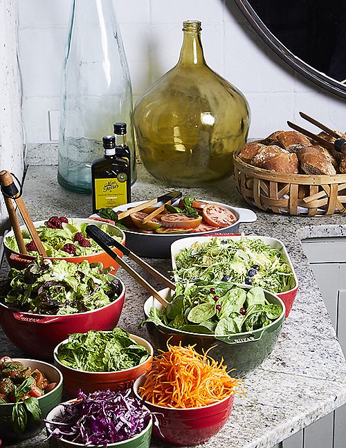 Ensaladas DIY at Dias Desur in Santander