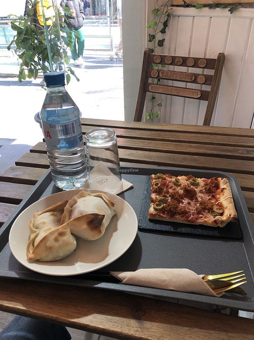 Some of the baked items available   at Santoni - When food is the solution in Barcelona