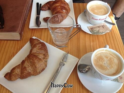  They have a variety of vegan croissants! How exciting is that? Non-vegan I have spoken to also claim that these croissants are the best in town.  at Santoni - When food is the solution in Barcelona