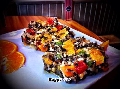 Rice and fruit! at Santoni - When food is the solution in Barcelona