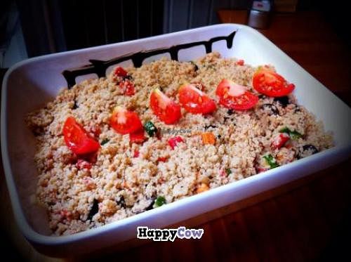 Vegan couscous at Santoni - When food is the solution in Barcelona