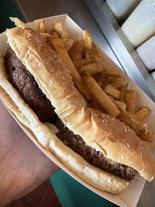 Beyond burger and fries.   at The Dog House in Bodega Bay