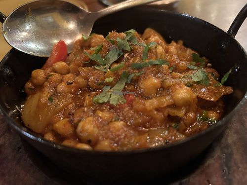 Chole Kadhai  at Delhi 6 Lounge in South Shields