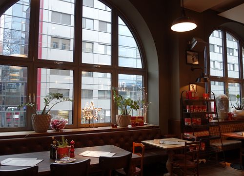 Inside at L'Osteria in Saarbrucken