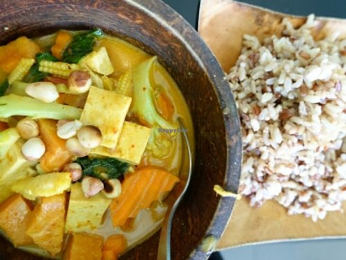 thai masamam curry at Morning Glory in Chiang Mai