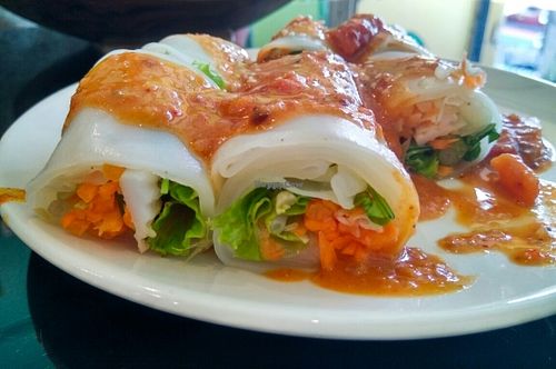 spring rolls at Morning Glory in Chiang Mai