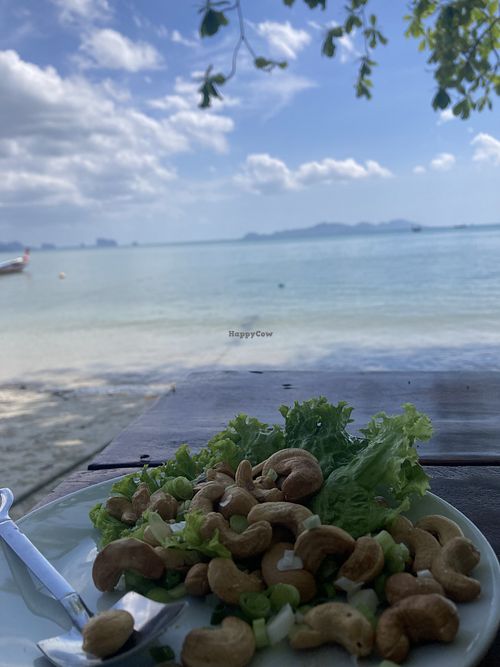 Fried cashews   at Sugar's Coffee and Restaurant in Koh Muk
