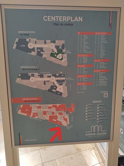 Location at Veganland in Saarbrucken