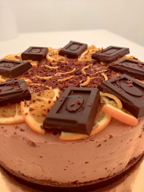 Tarta de queso de chocolate
 Very very tasty! at Vegan Cheesecake Barcelona - Delivery in Barcelona