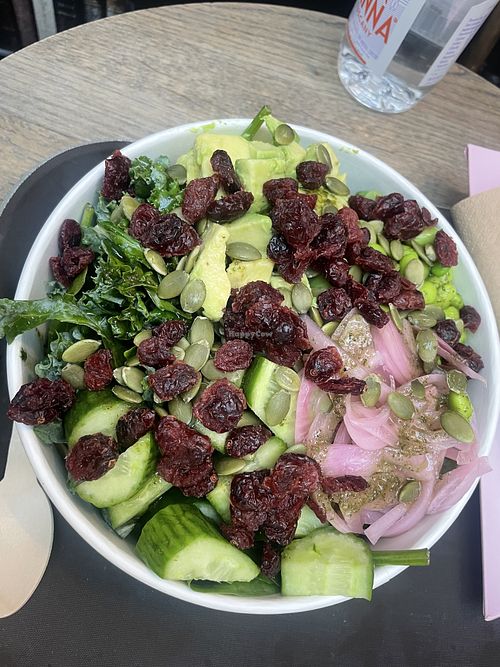 Vegan bowl 39 AED  at Joe & The Juice - Yas Mall in Abu Dhabi