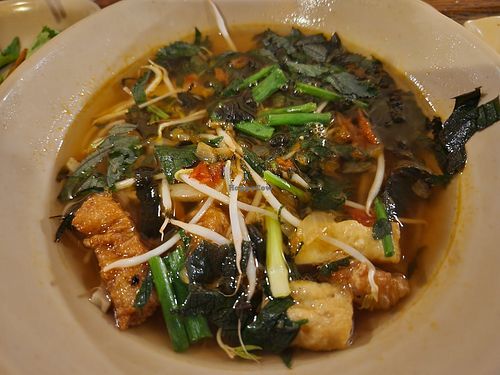 Bún riêu at Chay Vỉa Hè in Hanoi