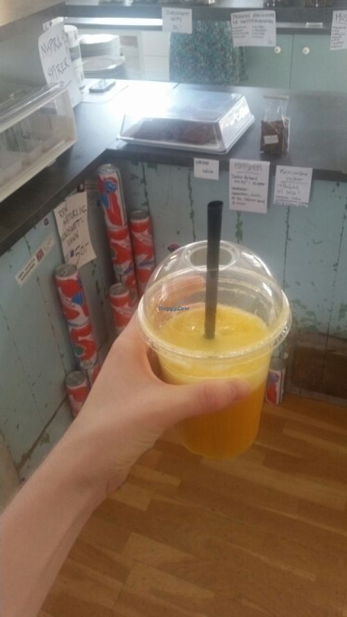 Ginger-aid at Prana Kafe in Arendal