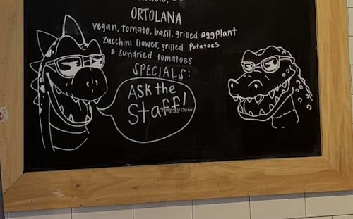 Ortolana pizza at Chill Since '93 in Los Angeles