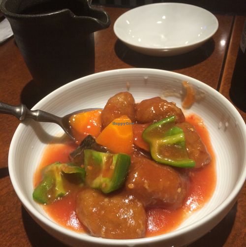 Sweet and Sour Pork at It's Vegetable in Tokyo