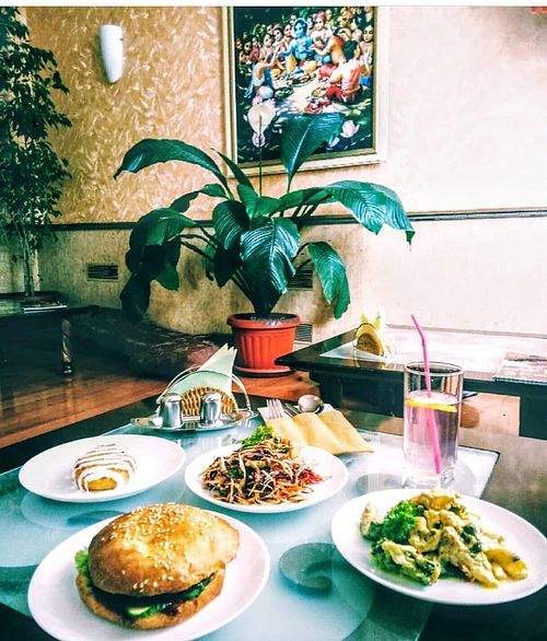 Vegan and vegetarian at Govinda's in Dnipropetrovsk