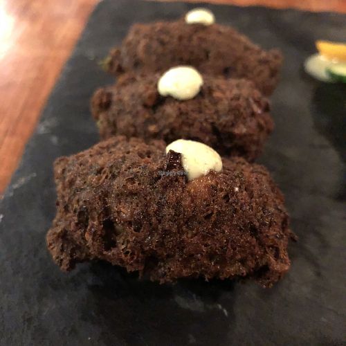 Falafels de lentilles at Invitation V in Montreal