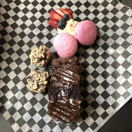 Desserts at Invitation V in Montreal