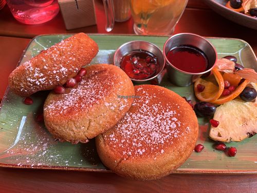 Blueberry pancakes  at BUTTER in Berlin