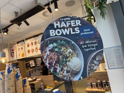 sign  at Haferkater in Potsdam