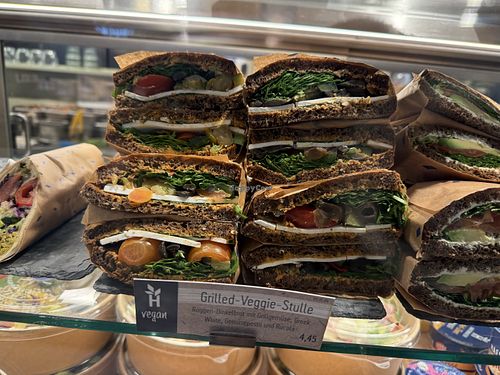 sandwiches #Veganuary at Haferkater in Mannheim