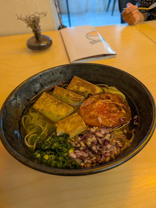 Ramen z tofu at Noto Ramen in Bydgoszcz
