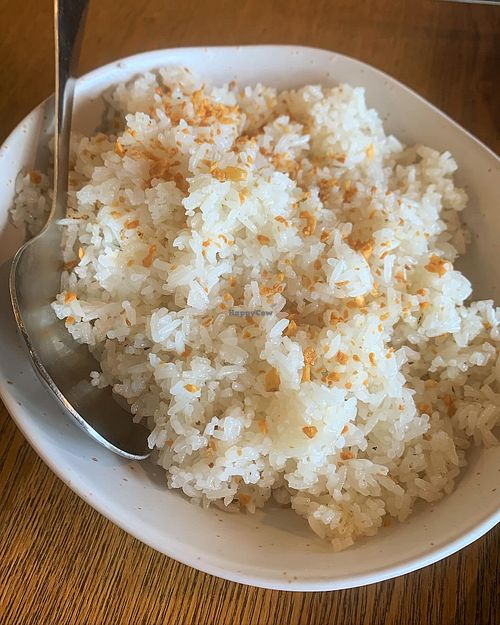 Garlic Rice - Must try!!  at Lola's Table in Wentworth Point