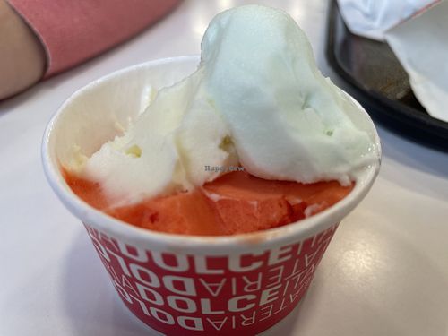 3 flavors  at Dolce Italia in Tashkent