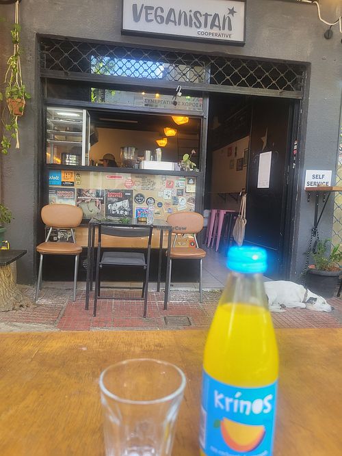 . at Veganistan in Athens