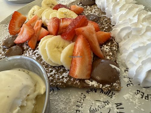 vegan everything  at Crepeaffaire - Hippodrome in London