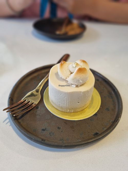 Thai style cake, forget the name. at Vegan Mahanakhon in Bangkok