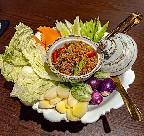 Nam Prik at Vegan Mahanakhon in Bangkok