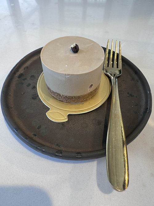 Coffee cake   at Vegan Mahanakhon in Bangkok