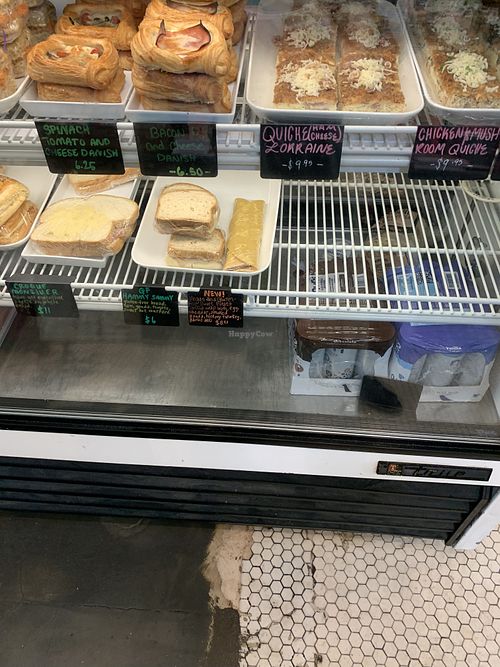 notice: in the middle, vegan tortilla wrap  at Ash Coffee in Atlanta