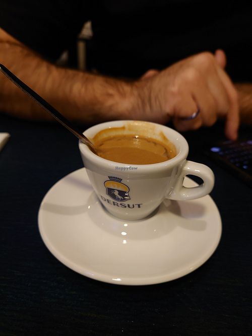 Macchiato at Meow Pizzeria Verde in Innsbruck