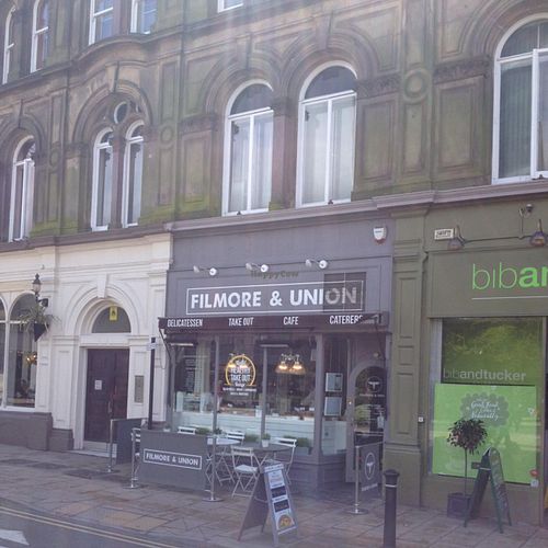 Outside  at Filmore and Union in Harrogate