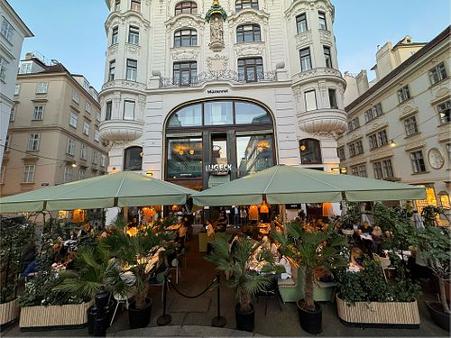 front  at Lugeck in Vienna