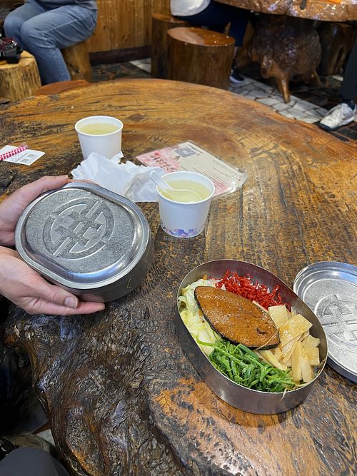   at Fenqihu Lodge B&B Railway Lunch Box - 奋起湖小舍民宿铁路便当 in Fenqihu
