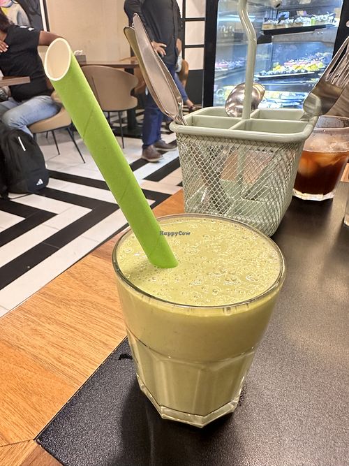 Green smoothie   at Uppercrust Boulangerie & Patisserie in Dhaka